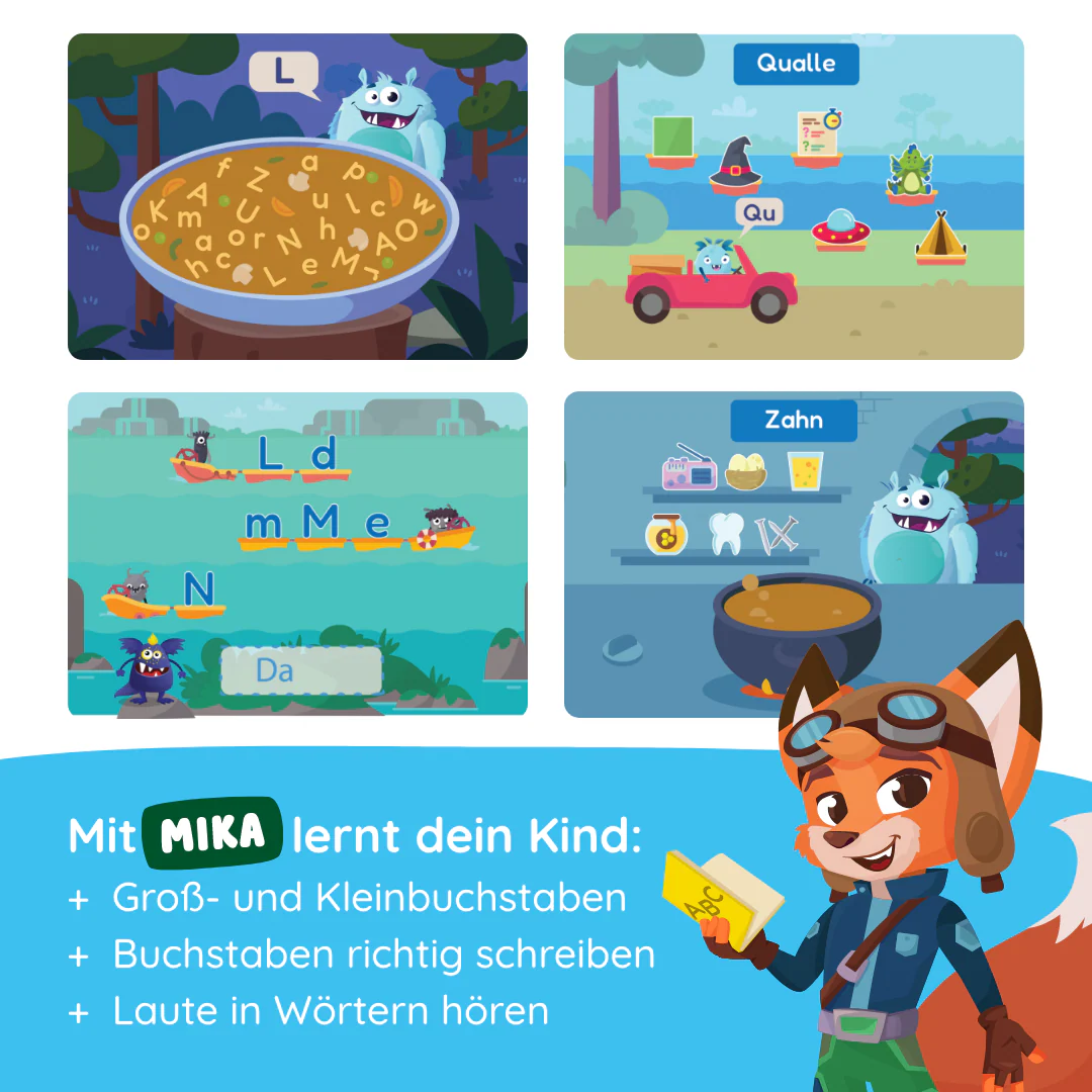 Mika "Buchstaben Lesen & Schreiben" - Stufe 2 - Image 4