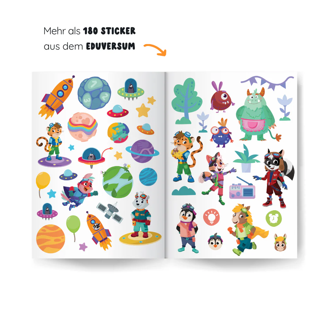 Lern- & Stickerheft - Image 3