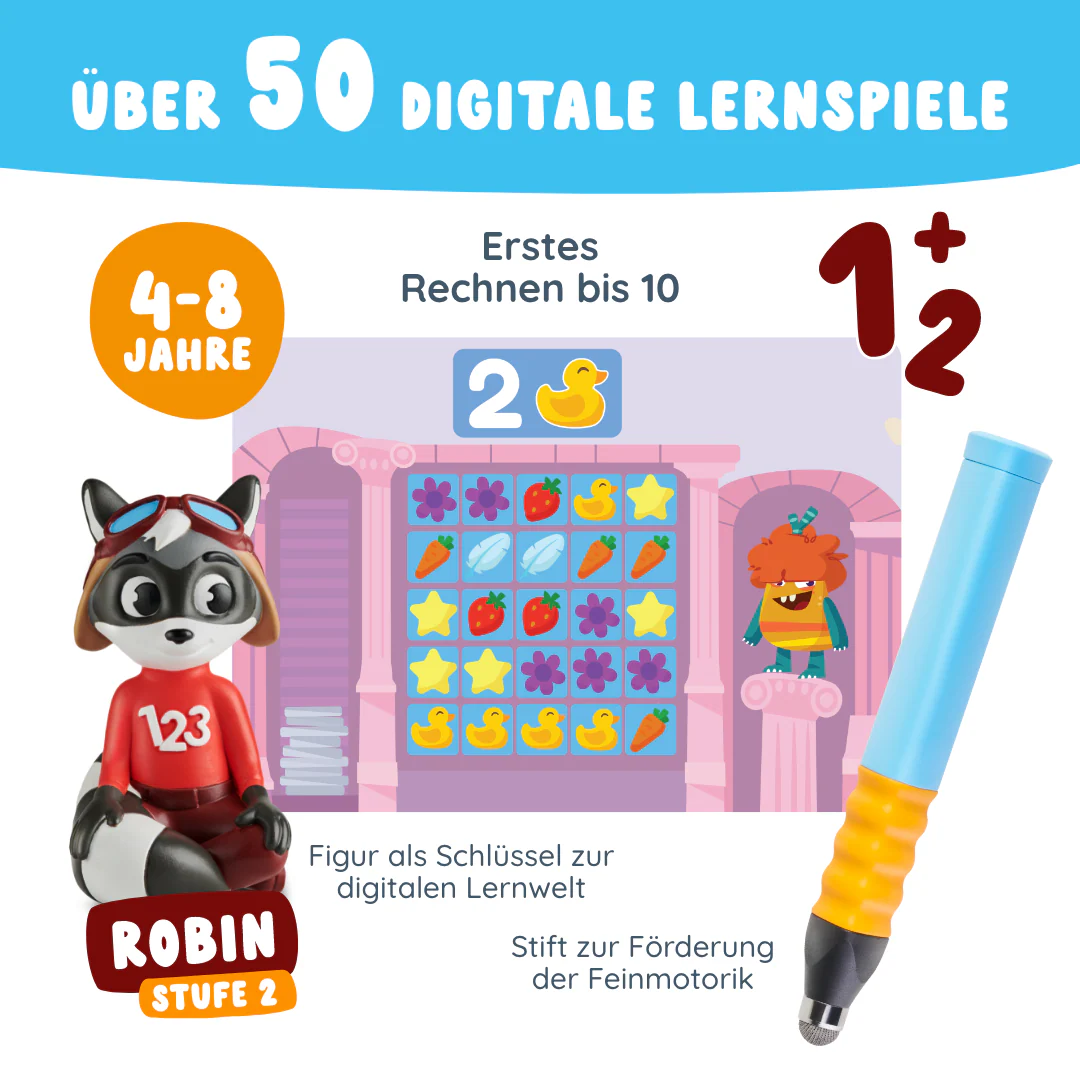 Robin "Erstes Rechnen bis 10" - Stufe 2 - Image 3